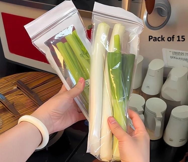 Multipurpose Zip Lock Bag 15pc