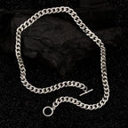 Silver Plated Cuban Style Thick & Heavy Chain For Men